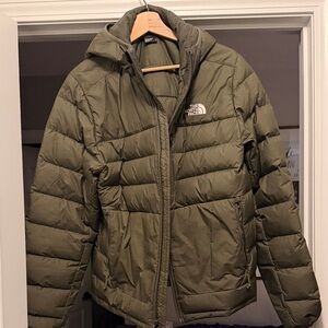 The North Face Khaki Quilted Jacket